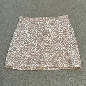 Wild Fable Cheetah Skirt | Size 10
